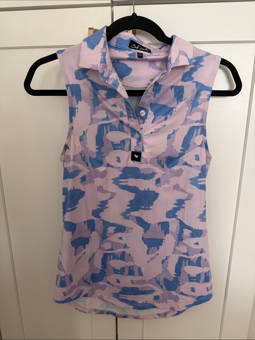 Bad Birdie Camo purple reign Sleeveless Polo Golf Tank